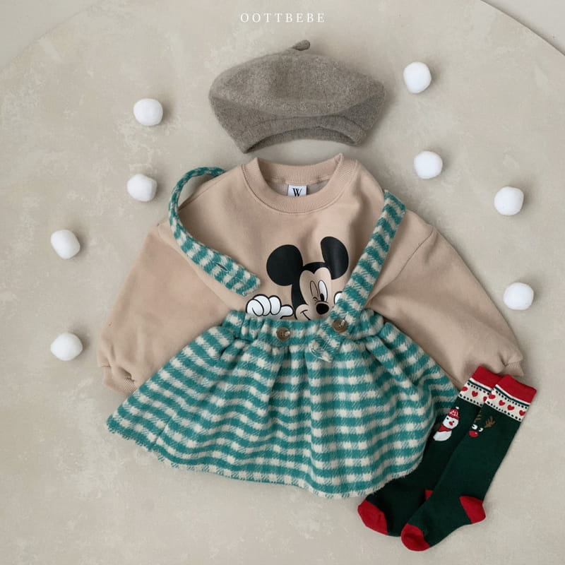 OOTT BEBE - Korean Children Fashion - #Kfashion4kids - Merry One-piece - 9