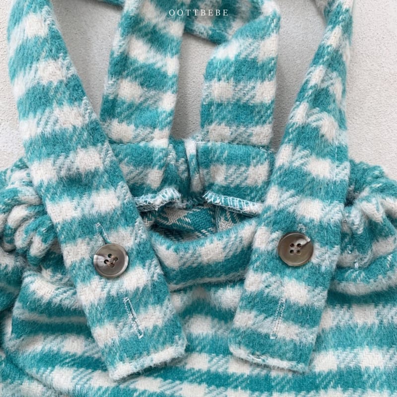 OOTT BEBE - Korean Children Fashion - #Kfashion4kids - Merry Dungarees Bloomer - 4