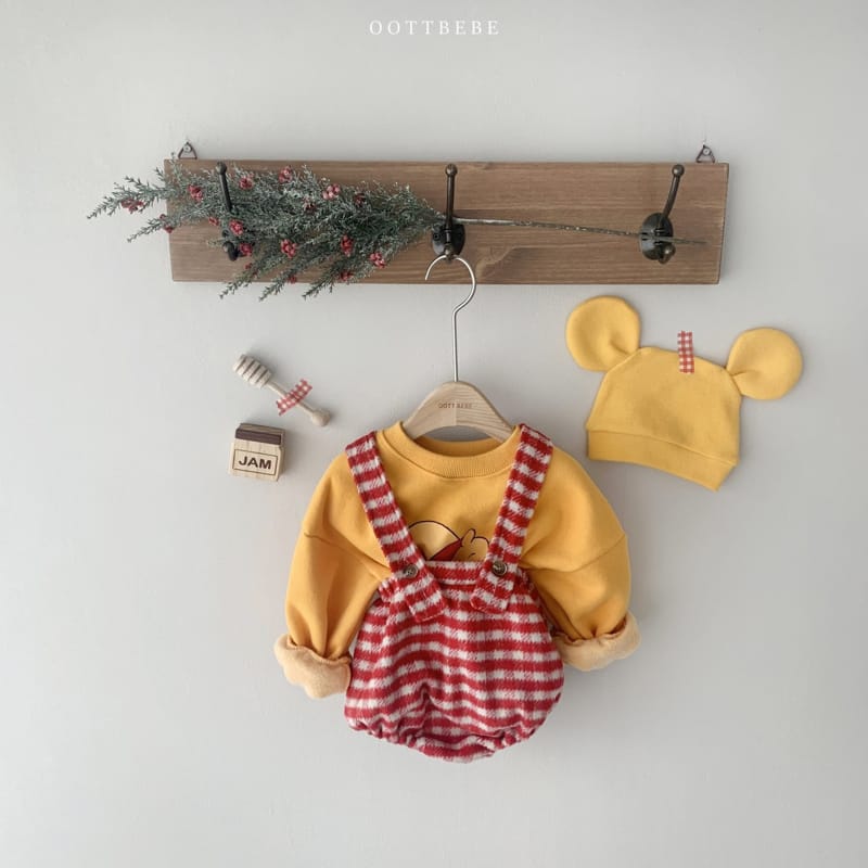 OOTT BEBE - Korean Children Fashion - #Kfashion4kids - Merry Dungarees Bloomer - 7