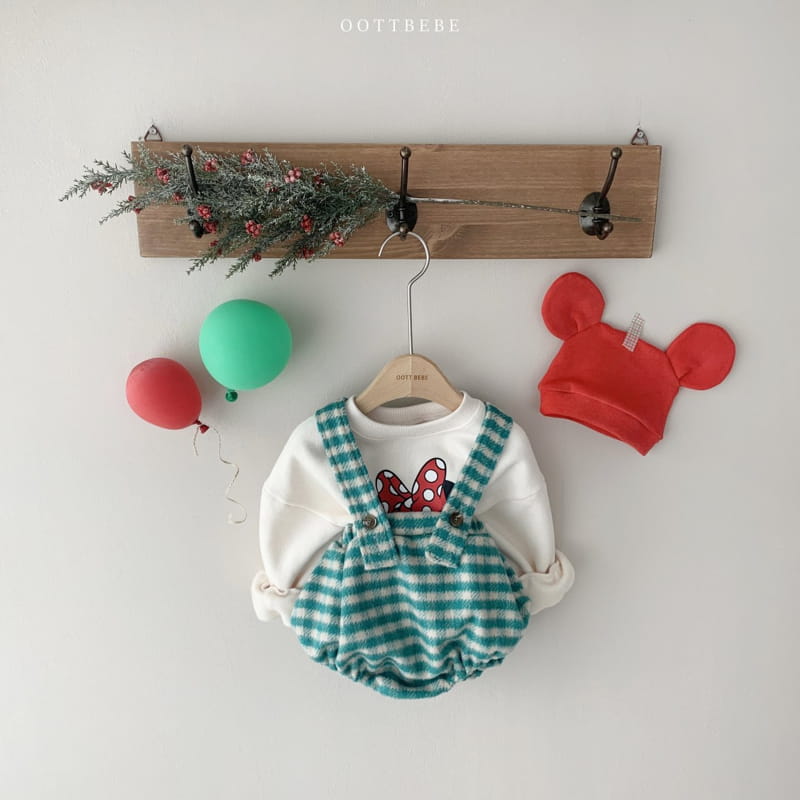 OOTT BEBE - Korean Children Fashion - #Kfashion4kids - Merry Dungarees Bloomer - 9