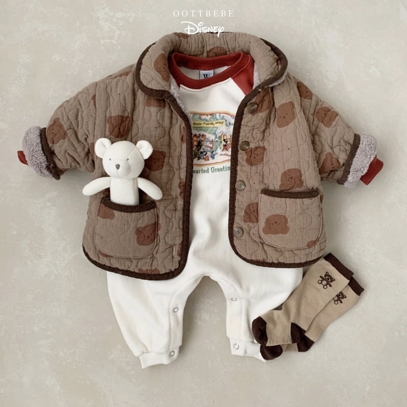 OOTT BEBE - Korean Children Fashion - #Kfashion4kids - Disney House Bodysuit - 4