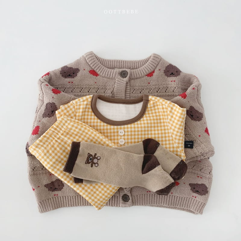 OOTT BEBE - Korean Children Fashion - #Kfashion4kids - Check Day Easywear - 9