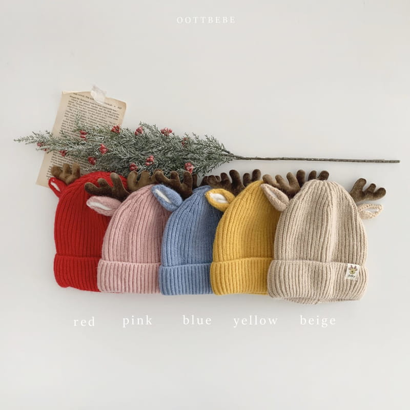 OOTT BEBE - Korean Children Fashion - #Kfashion4kids - Rodolph Beanie