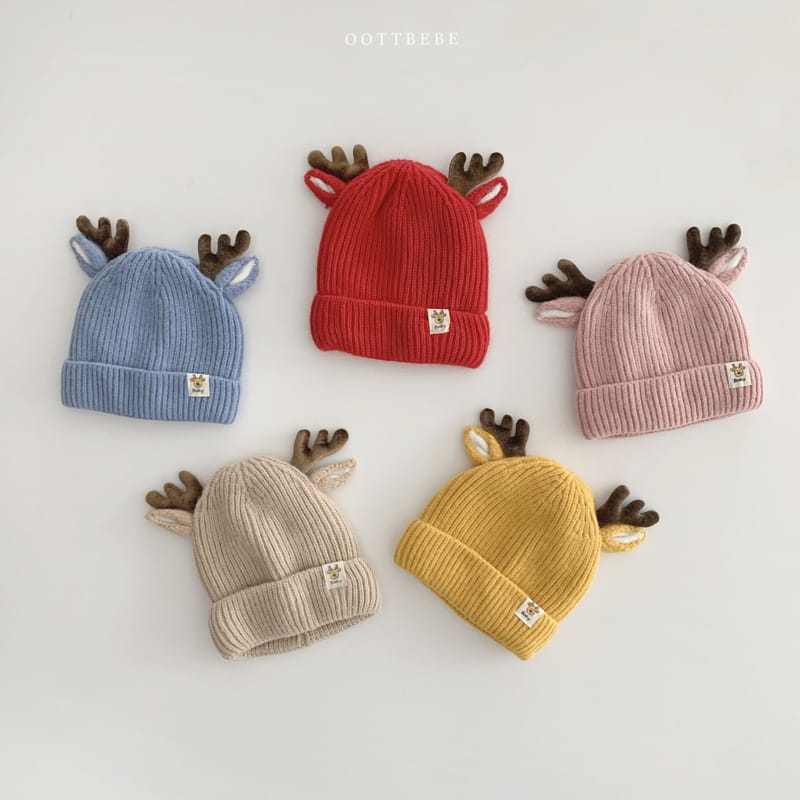OOTT BEBE - Korean Children Fashion - #Kfashion4kids - Rodolph Beanie - 10