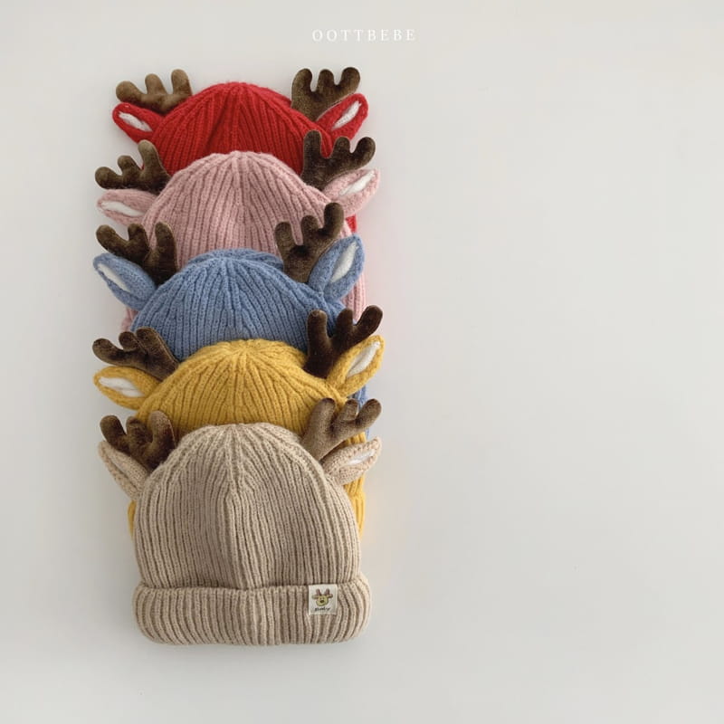 OOTT BEBE - Korean Children Fashion - #Kfashion4kids - Rodolph Beanie - 4