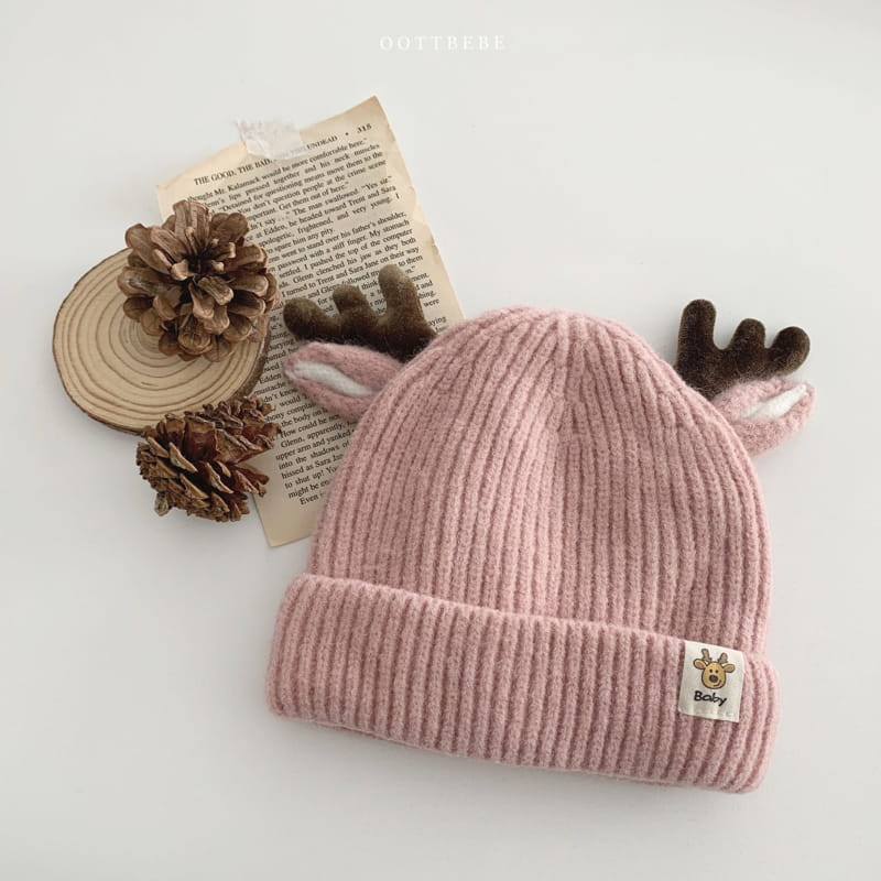 OOTT BEBE - Korean Children Fashion - #Kfashion4kids - Rodolph Beanie - 5