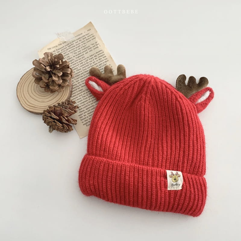 OOTT BEBE - Korean Children Fashion - #Kfashion4kids - Rodolph Beanie - 6
