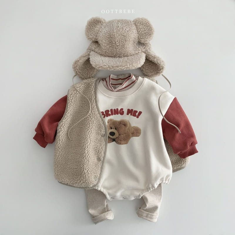 OOTT BEBE - Korean Children Fashion - #Kfashion4kids - Bboglei Bear Hat - 10