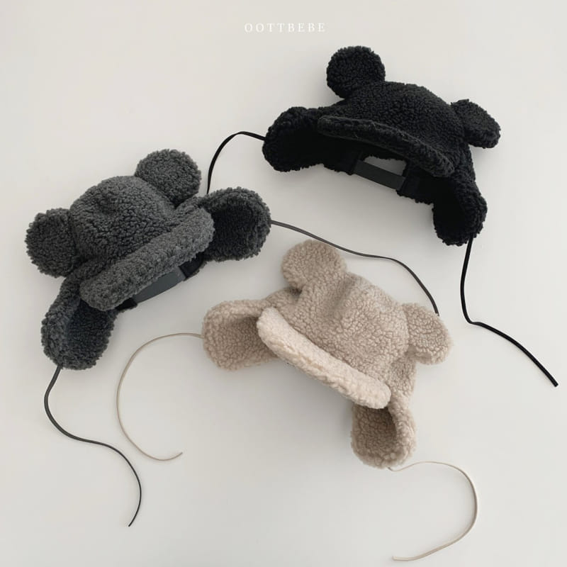 OOTT BEBE - Korean Children Fashion - #Kfashion4kids - Bboglei Bear Hat - 2