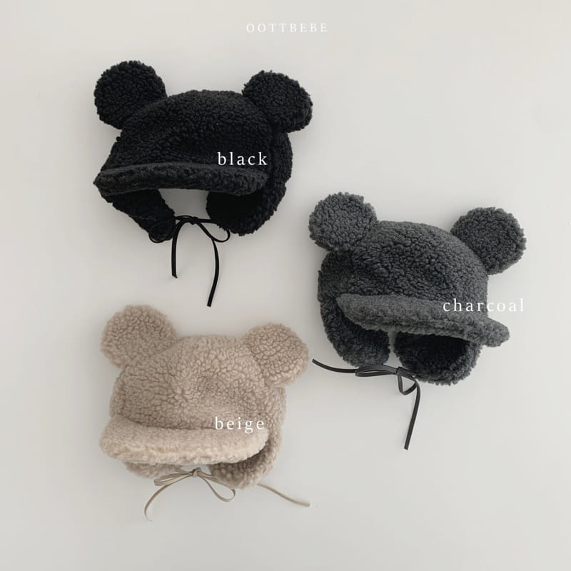 OOTT BEBE - Korean Children Fashion - #Kfashion4kids - Bboglei Bear Hat - 5