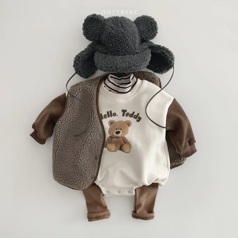 OOTT BEBE - Korean Children Fashion - #Kfashion4kids - Bboglei Bear Hat - 8