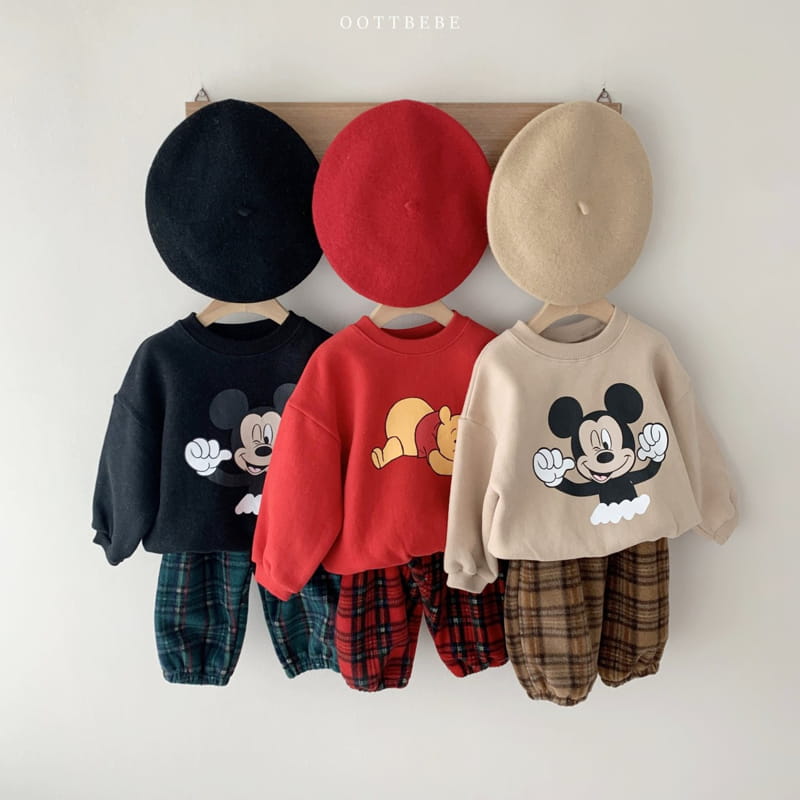 OOTT BEBE - Korean Children Fashion - #Kfashion4kids - Eve Check Pants with Mom - 10
