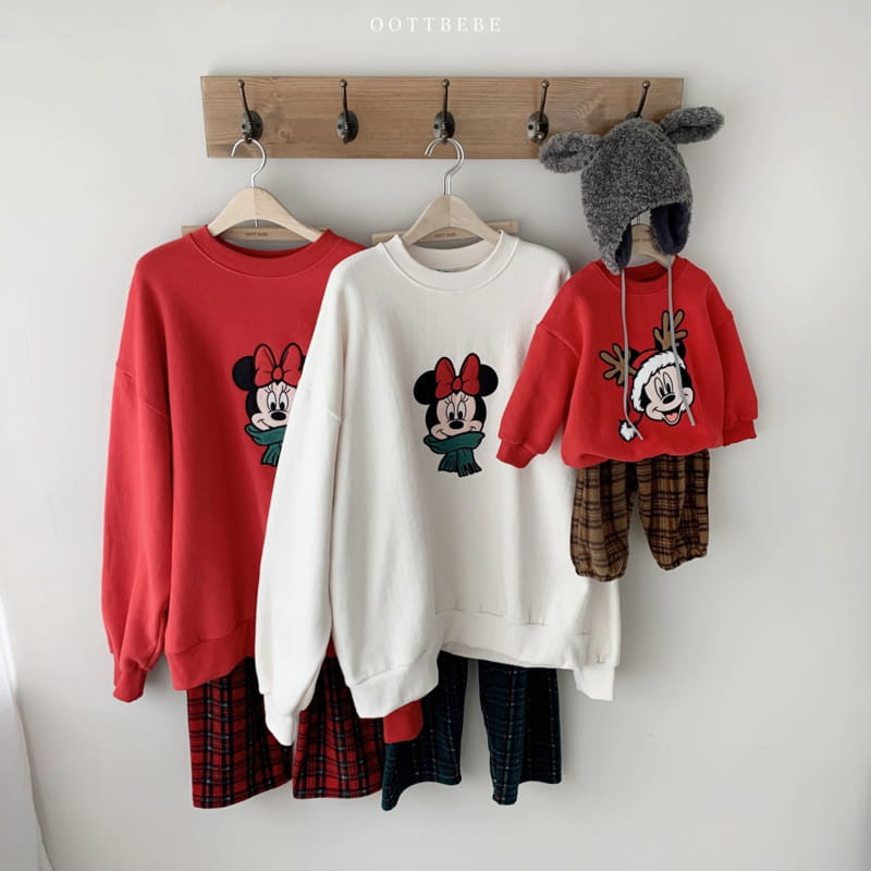 OOTT BEBE - Korean Children Fashion - #Kfashion4kids - Eve Check Pants with Mom - 4