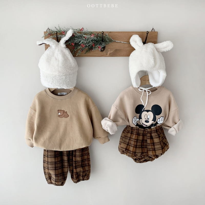 OOTT BEBE - Korean Children Fashion - #Kfashion4kids - Eve Check Bloomer - 10