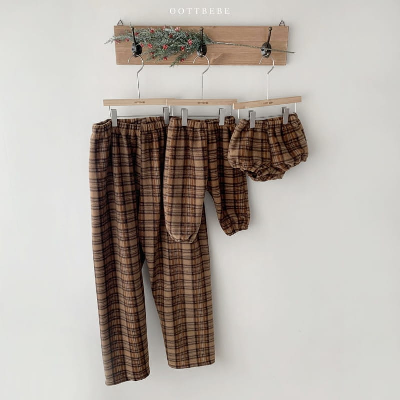 OOTT BEBE - Korean Children Fashion - #Kfashion4kids - Eve Check Bloomer - 3