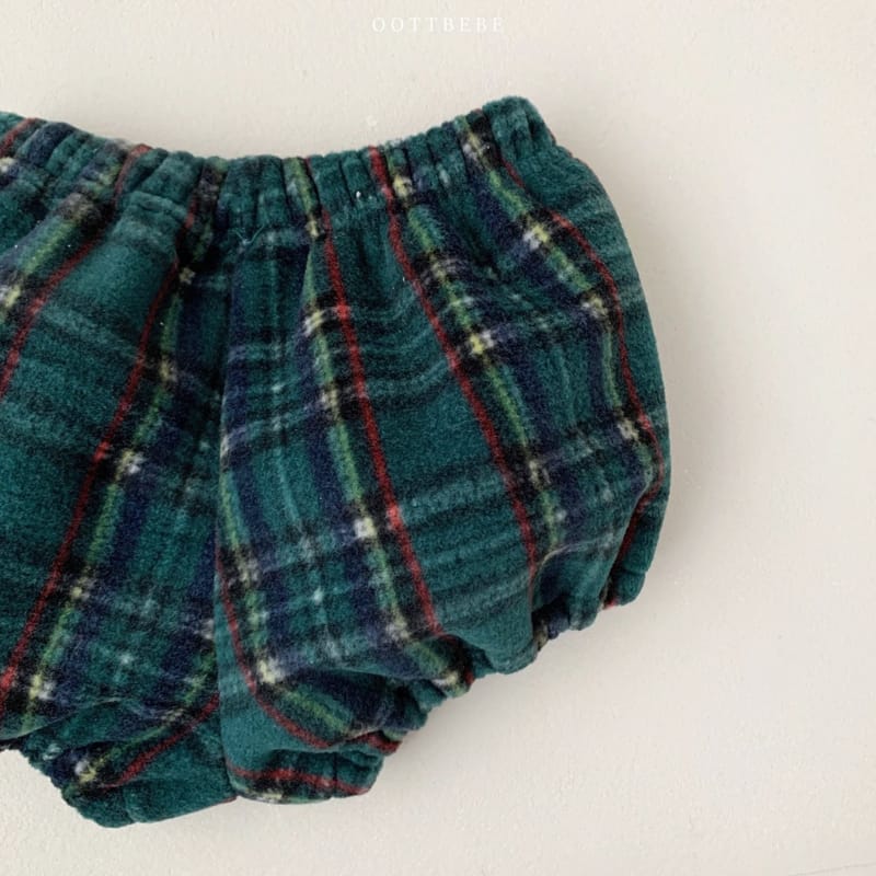 OOTT BEBE - Korean Children Fashion - #Kfashion4kids - Eve Check Bloomer - 6