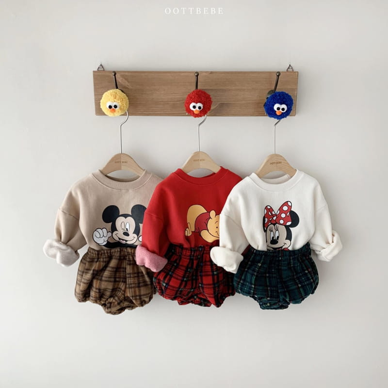 OOTT BEBE - Korean Children Fashion - #Kfashion4kids - Eve Check Bloomer - 7