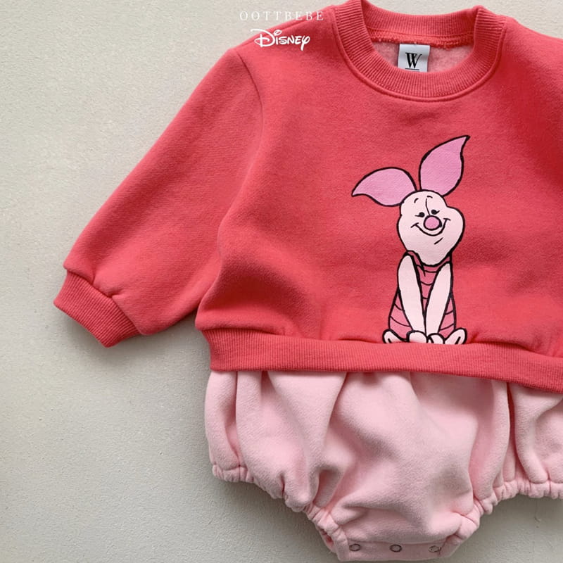 OOTT BEBE - Korean Children Fashion - #Kfashion4kids - Disney Friends Baby Bodysuit - 3