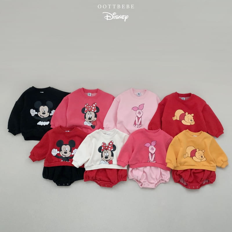 OOTT BEBE - Korean Children Fashion - #Kfashion4kids - Disney Friends Baby Bodysuit - 4