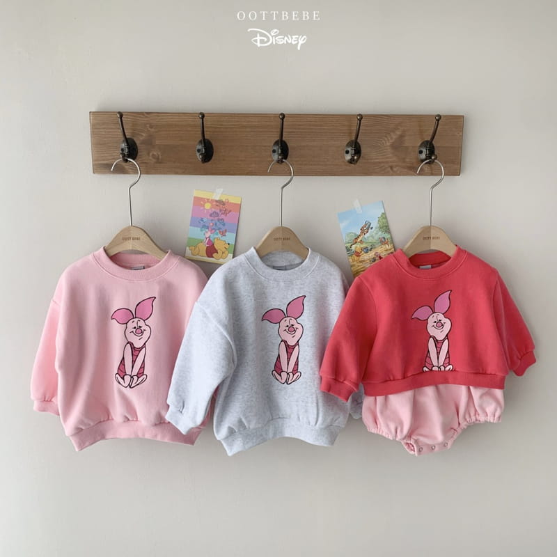 OOTT BEBE - Korean Children Fashion - #Kfashion4kids - Disney Friends Baby Bodysuit - 6