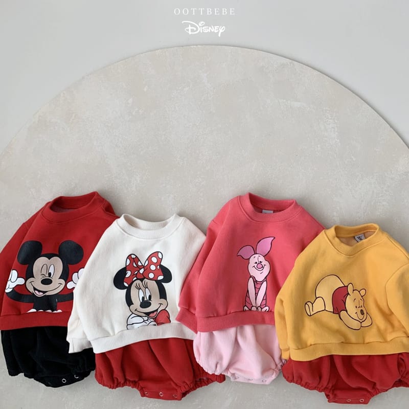 OOTT BEBE - Korean Children Fashion - #Kfashion4kids - Disney Friends Baby Bodysuit - 7
