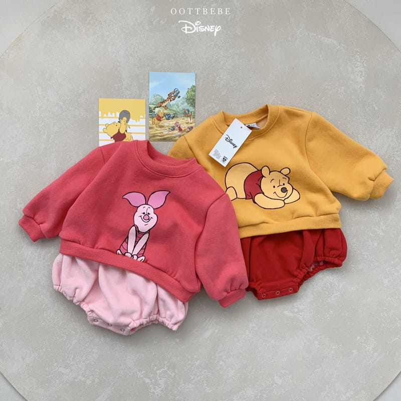 OOTT BEBE - Korean Children Fashion - #Kfashion4kids - Disney Friends Baby Bodysuit - 9
