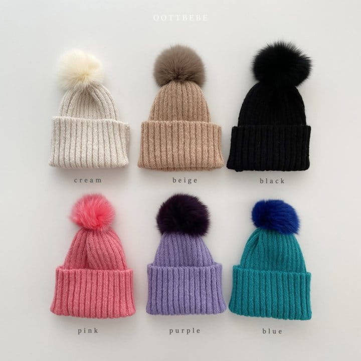 OOTT BEBE - Korean Children Fashion - #Kfashion4kids - Snow Bell Beanie - 10