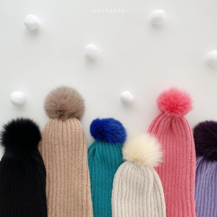 OOTT BEBE - Korean Children Fashion - #Kfashion4kids - Snow Bell Beanie - 2
