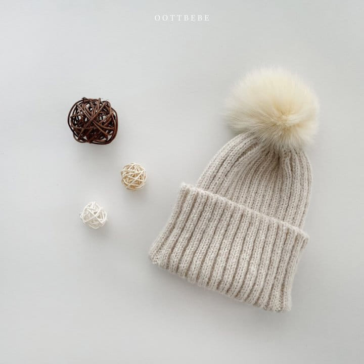 OOTT BEBE - Korean Children Fashion - #Kfashion4kids - Snow Bell Beanie - 3