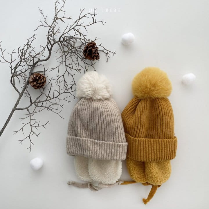OOTT BEBE - Korean Children Fashion - #Kfashion4kids - Ttasom Ears Beanie - 9