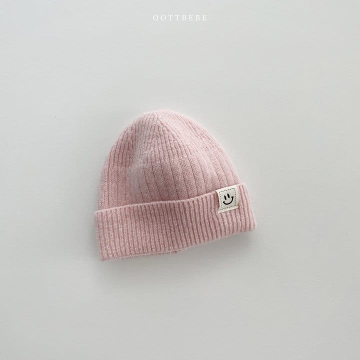 OOTT BEBE - Korean Children Fashion - #Kfashion4kids - Smile Short Beanie - 12