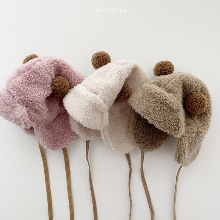OOTT BEBE - Korean Children Fashion - #Kfashion4kids - Baby Bear Ears Hat - 2