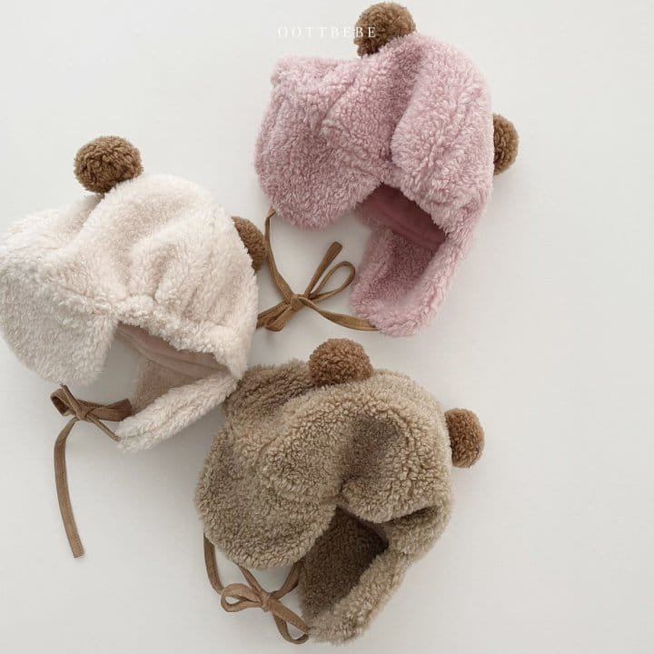 OOTT BEBE - Korean Children Fashion - #Kfashion4kids - Baby Bear Ears Hat - 5