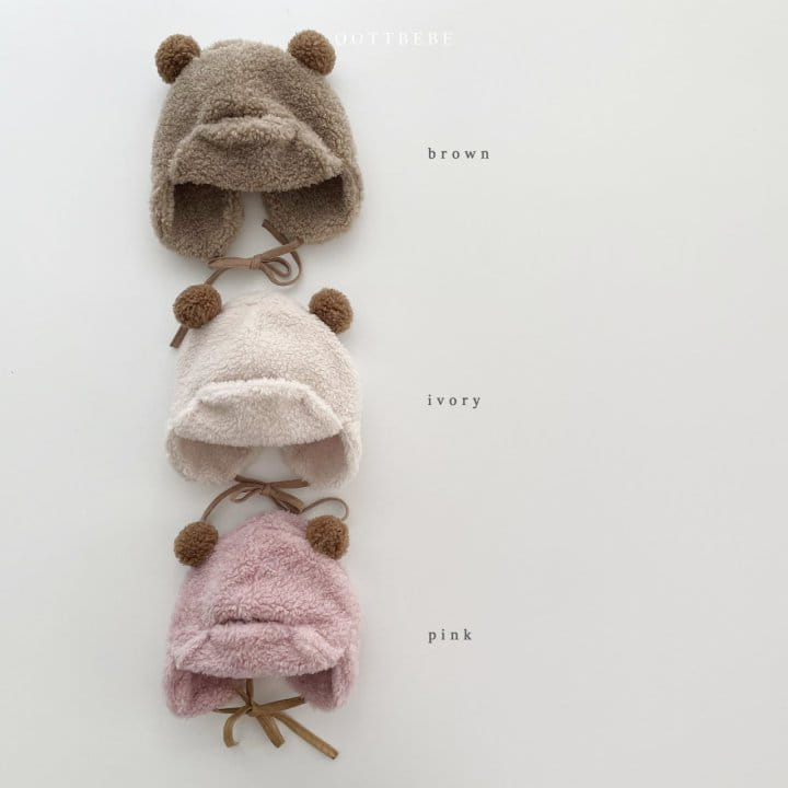 OOTT BEBE - Korean Children Fashion - #Kfashion4kids - Baby Bear Ears Hat - 6