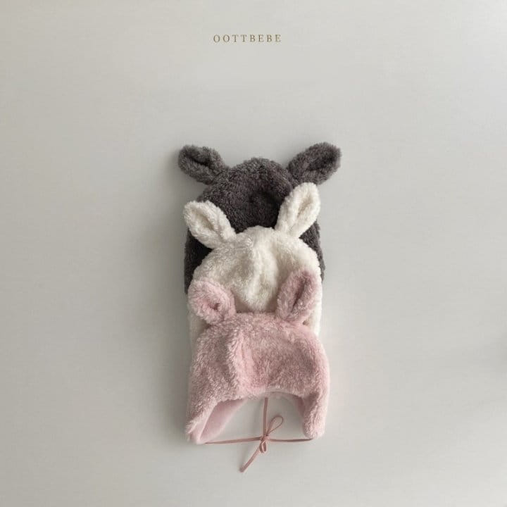 OOTT BEBE - Korean Children Fashion - #Kfashion4kids - Raiib Fluffy Hat - 3