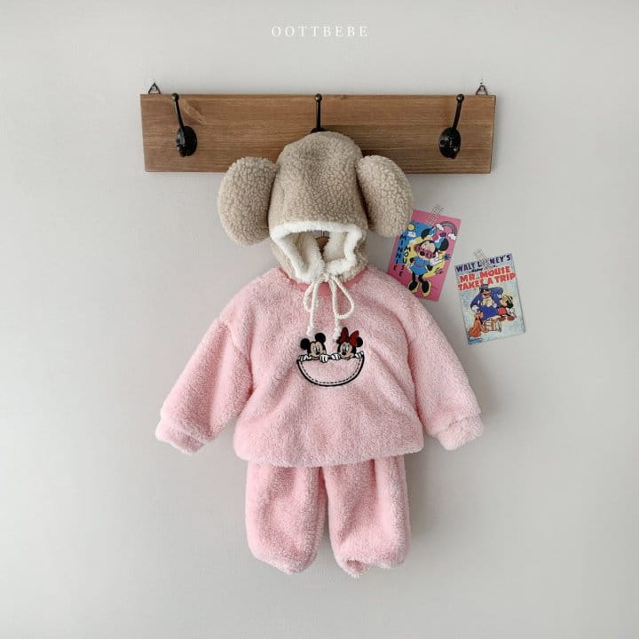 OOTT BEBE - Korean Children Fashion - #Kfashion4kids - Disney Bishon Top Bottom Set - 11