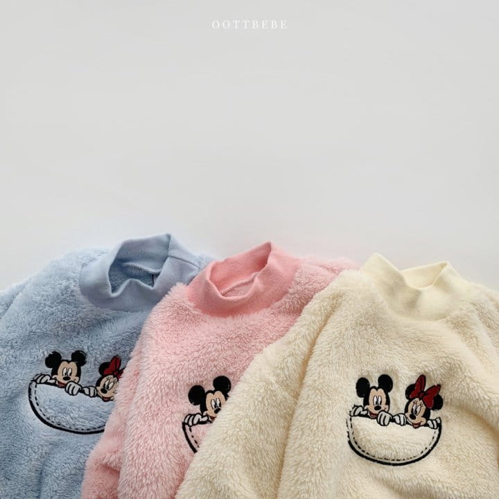 OOTT BEBE - Korean Children Fashion - #Kfashion4kids - Disney Bishon Top Bottom Set - 7