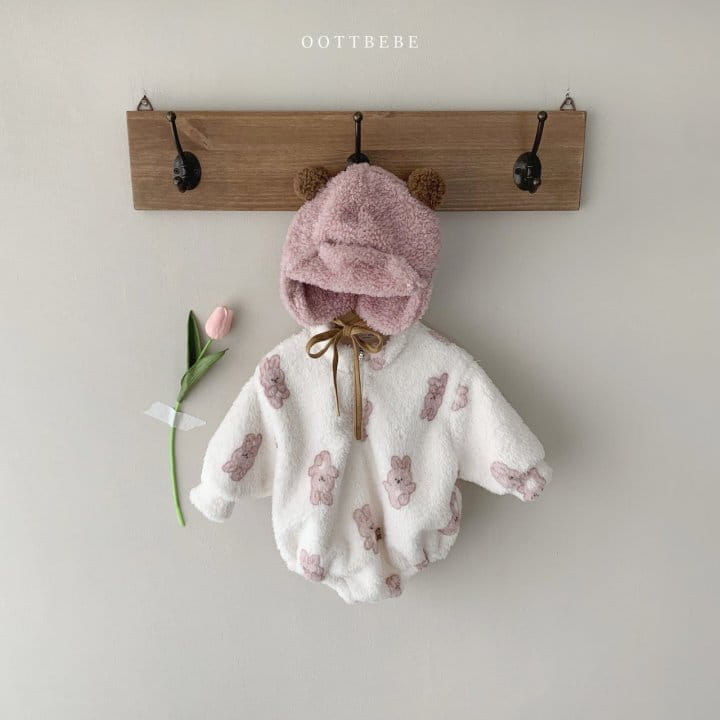 OOTT BEBE - Korean Children Fashion - #Kfashion4kids - Cozy Anorak Bodysuit - 10
