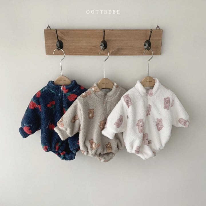 OOTT BEBE - Korean Children Fashion - #Kfashion4kids - Cozy Anorak Bodysuit - 9