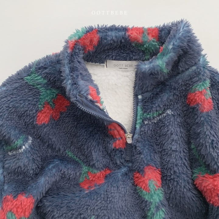 OOTT BEBE - Korean Children Fashion - #Kfashion4kids - Cozy Anorak Top Bottom Set - 4