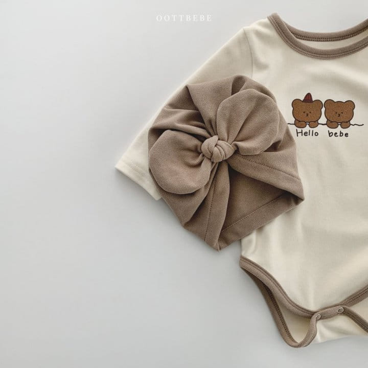 OOTT BEBE - Korean Children Fashion - #Kfashion4kids - Winter Bear Bodysuit - 11