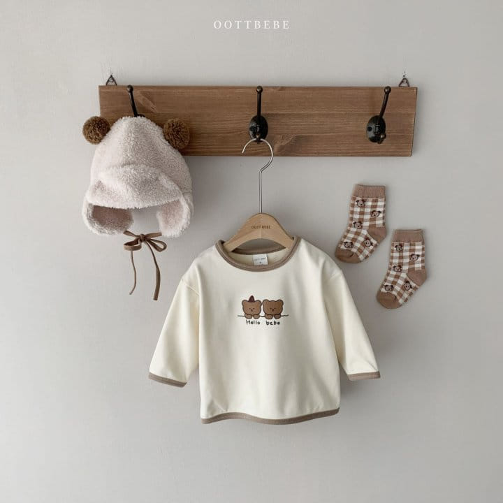 OOTT BEBE - Korean Children Fashion - #Kfashion4kids - Winter Bear Tee - 11