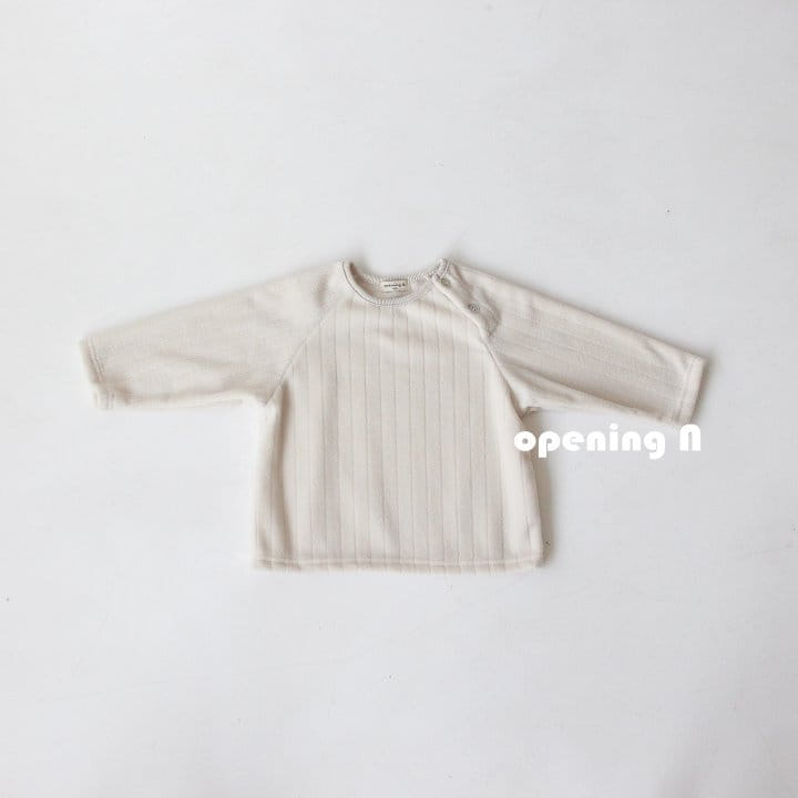 OPENING & - Korean Children Fashion - #Kfashion4kids - Shucream Button Tee - 2