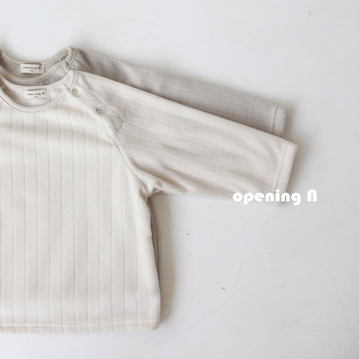 OPENING & - Korean Children Fashion - #Kfashion4kids - Shucream Button Tee - 4