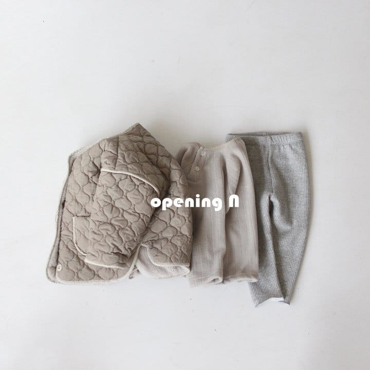 OPENING & - Korean Children Fashion - #Kfashion4kids - Shucream Button Tee - 7