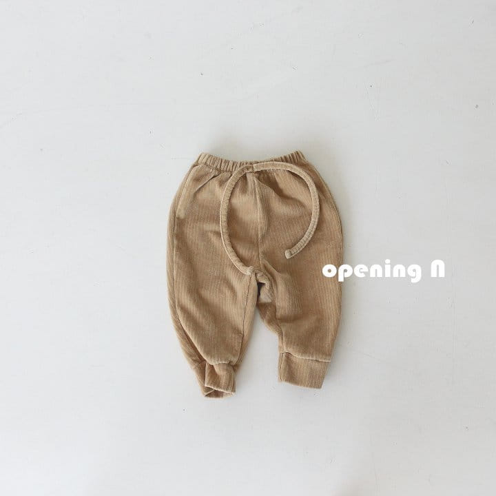 OPENING & - Korean Children Fashion - #Kfashion4kids - Cotton velour Pants - 2