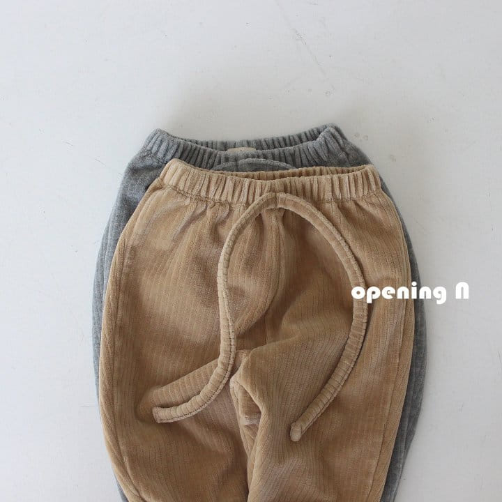 OPENING & - Korean Children Fashion - #Kfashion4kids - Cotton velour Pants - 3