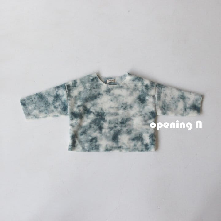 OPENING & - Korean Children Fashion - #Kfashion4kids - Dyeing Fleece Tee