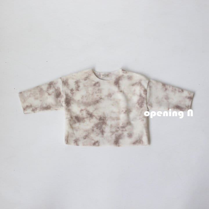OPENING & - Korean Children Fashion - #Kfashion4kids - Dyeing Fleece Tee - 2