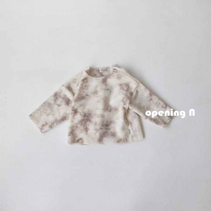 OPENING & - Korean Children Fashion - #Kfashion4kids - Dyeing Fleece Tee - 4